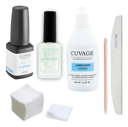 Kit Kapping Nivelador Uñas Gel Uv / Led –  Capping Cuvage