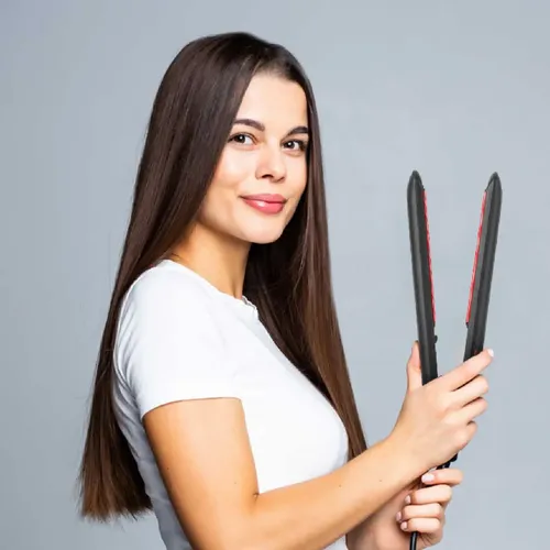 Planchita De Pelo Aiwa Beauty 55w Placas Cerámicas Regulador
