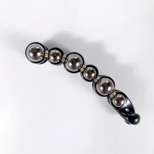 Pinzas Para Cola De Caballo Con Forma De Perla, Juego De .