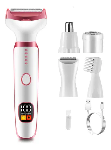 Depiladora Mujer Eléctrica 5 En 1 Facial Cejas Usb Portatil
