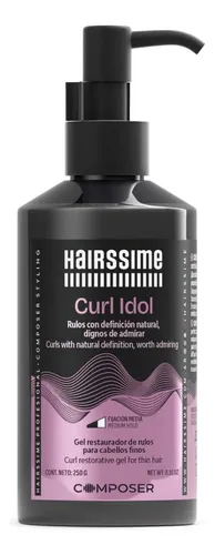 Hairssime Curl Idol Gel Rulos Cabello Fino