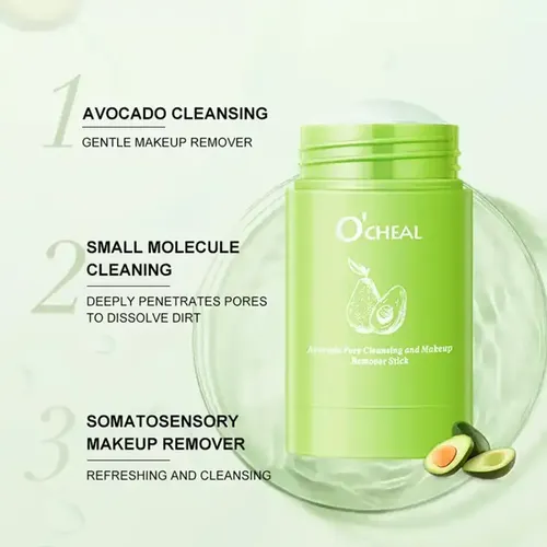 Gel Desmaquillante Limpiador De Aguacate Ocheal En Barra Par