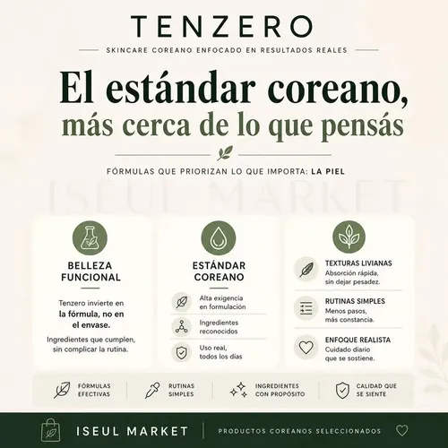 Mascarilla Facial Coreana Tenzero Ceramida Skincare Kbeauty Todo Tipo De Piel