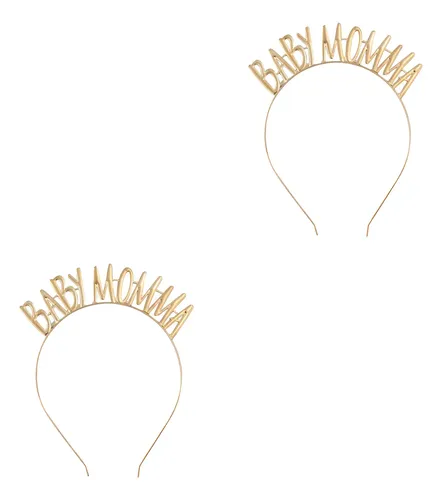 Diadema De Aleación Para El Pelo De Mamá Con Estampado De Le