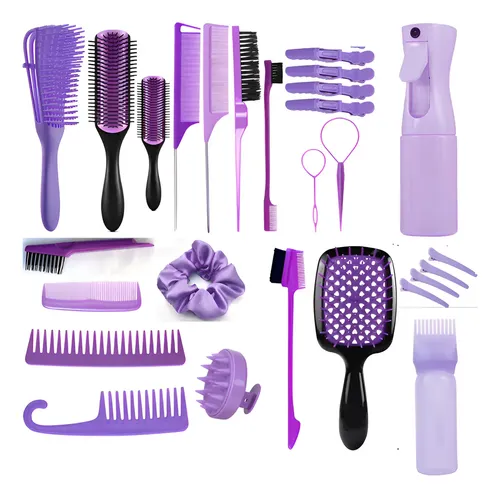 Set Completo De Peines Para Peinar El Cabello, 27 Piezas