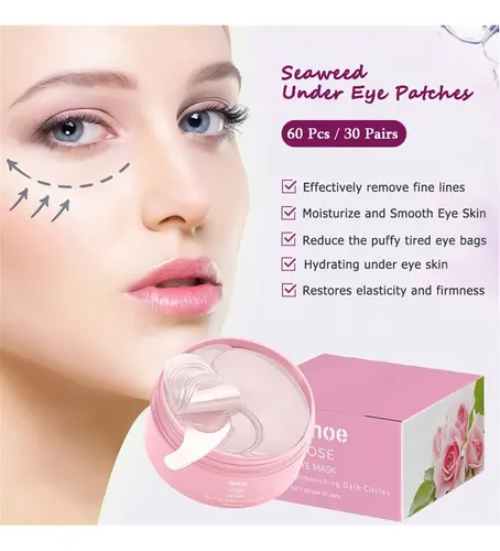 Rose Moisturizing Eye Mask To Reduce Wrinkles Around The Eye