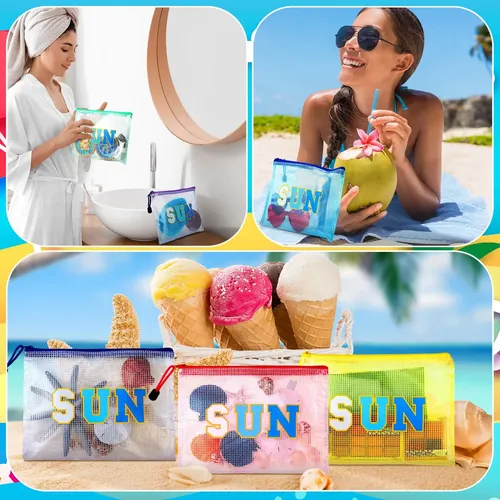 Bolsa De Maquillaje De Playa Kacctyen Transparente Impermeab