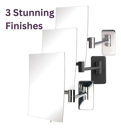Espejo De Maquillaje Jerdon Jrt695n De Pared Con Aumento 5x