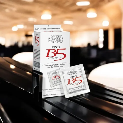 Mascara Mary Bosques Recuperador Capilar Vitamina B5 20g X36