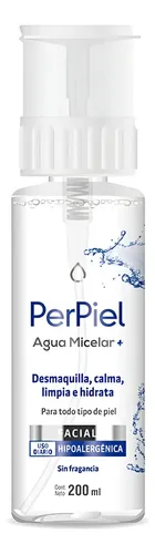 Perpiel Agua Micelar +  X200ml.