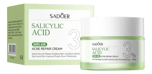 Sadoer Crema Facial Antiacne Acido Salicilo 3%