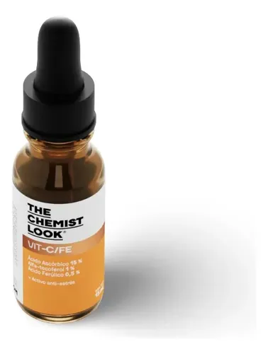 Serum Booster Vit-c/fe 15 Ml The Chemist Look Todo Tipo De Piel Día/noche