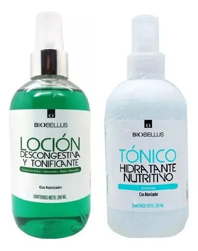 Combo Facial Loción Descongestiva + Tonico Biobellus