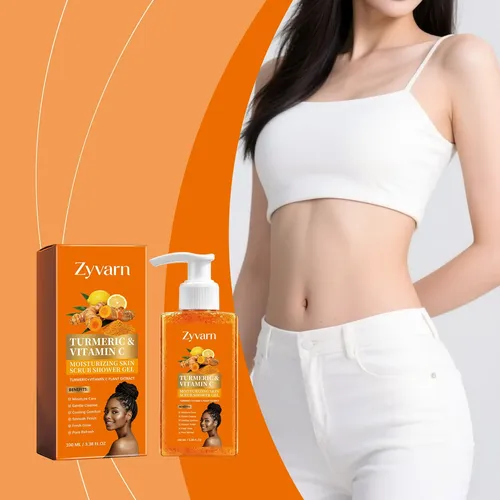 Gel Exfoliante Con Cúrcuma Y Vitamina C Corporal