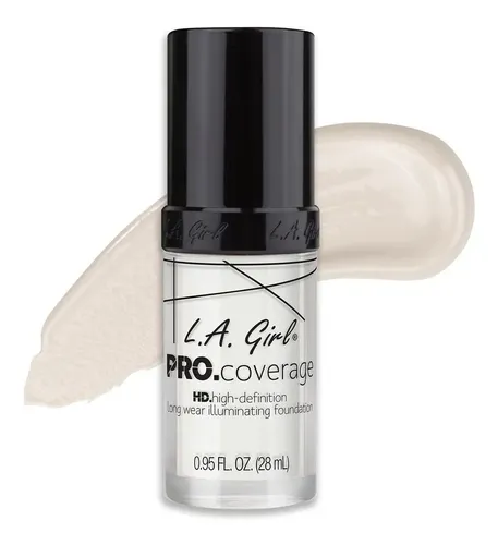 La Girl Base Hd Pro Coverage Illuminating Foundation White