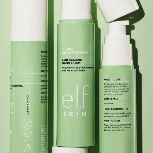E.l.f. Skin Crema Hidratante Calmante Antiimperfecciones Acneica