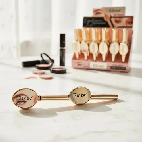 Delineador De Ojos Liquido C/mini Espejo Eyeliner Waterproof