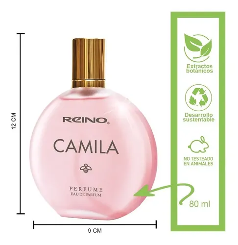 Perfume Camila Reino 80ml Spray Mujer Parfum