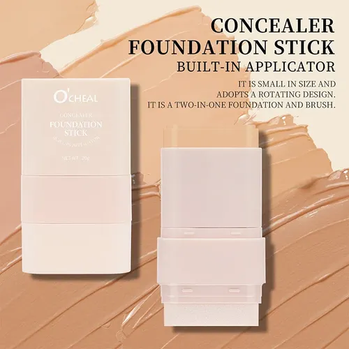 Base Corrector En Barra Con Esponja Integrada Ocheal