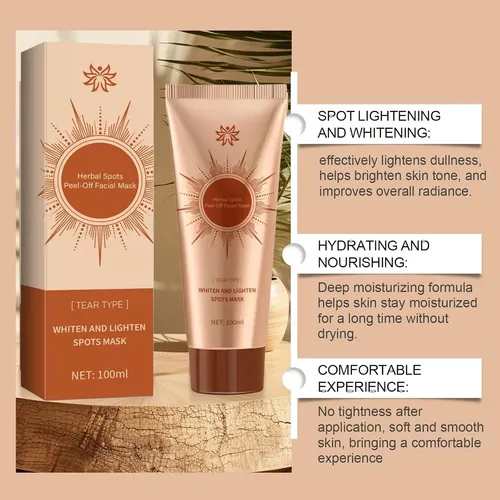 Mascarilla Facial Exfoliante Parowu Herbal Spots, 2 Unidades