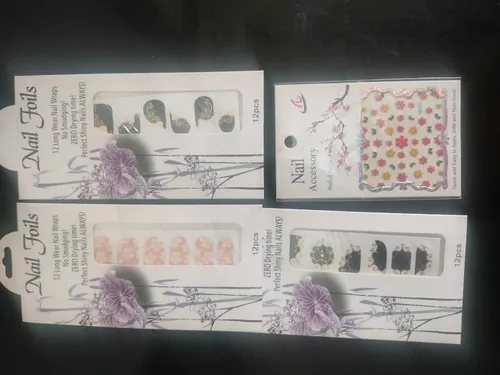 Pack De Sticker Para Uñas