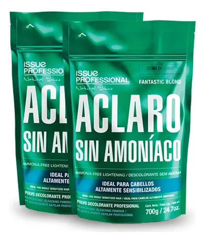 Issue Polvo Decolorante Sin Amoniaco Fantastic Blond Kit X 2