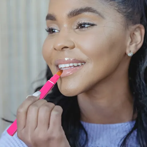 Maquillaje De Labios Con Aplicador De Longitud Ajustable