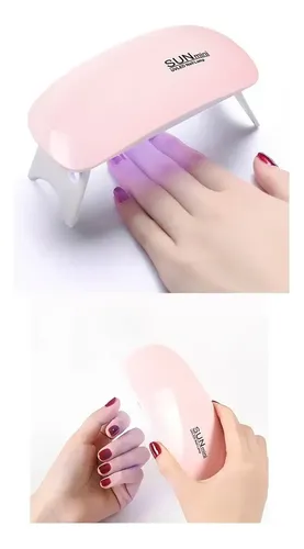 Cabina Para Uñas Led Uv Mini Sunone 6w Semipermanente