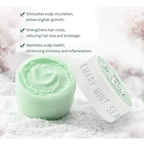 Rema Exfoliante Para El Cabello Koec Con Romero +cepillo250g Algodón