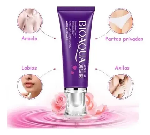 Crema Blanqueadora Despigmentante Zonas Intimas Bioaqua 30ml