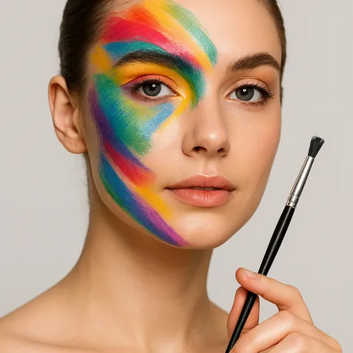 Paleta Ushas Face Painting Cremosa Maquillaje Pro