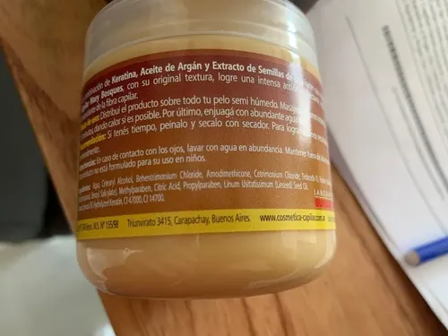 Mary Bosques Oleo En Crema X 200g Keratina Y Argan