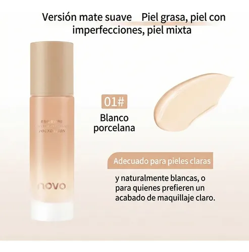 Base Líquida Natural Piel Radiante Fresca Retoques Mínimos
