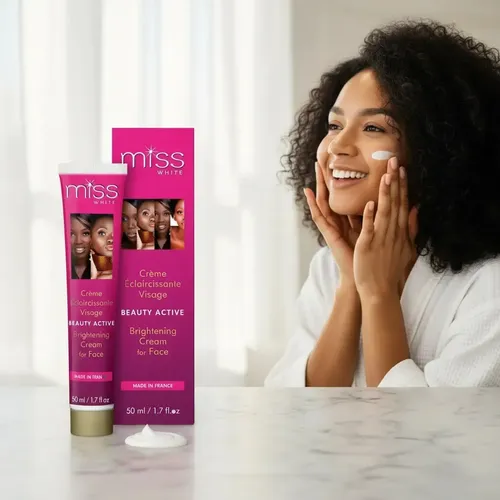 Crema Aclarante Fair & White Facial Antimanchas Miss White Todo Tipo De Piel Día/noche