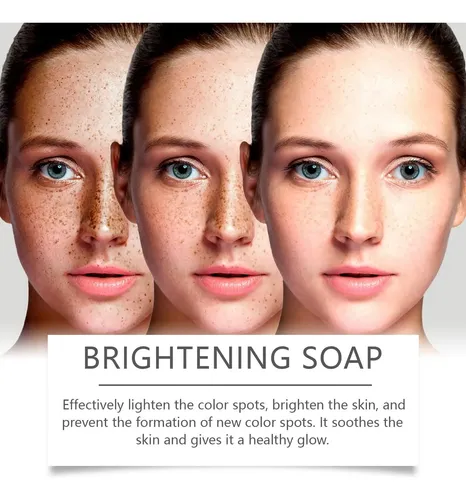 Jabón De Limón Y Cúrcuma Kójico Iluminador Facial Y H