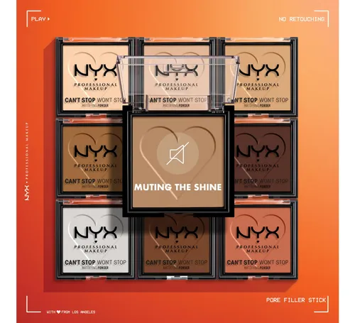 Nyx Polvo Compacto Matificante Light 6 G