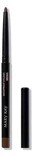 Lápiz Delineador Retráctil Mary Kay Negro 0,28g Para Ojos Color Marrón Oscuro