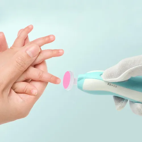 12 Almohadillas Cortadoras De Uñas Eléctricas Para Adultos Rosa