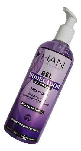 Han Gel Modelador No Grasos Free Parabenos Y Siliconas 375ml