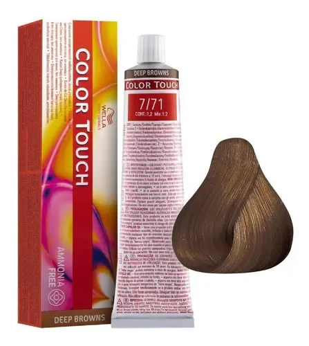Tinte Semi Permanente Wella Color Touch 60 Ml Tono 7/71