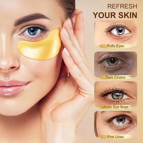 Parche De Ojos 24k Con Colágeno Aivoch 10 Pares