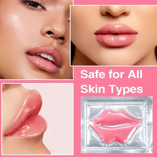 10 Pzs Mascarilla Labial Colágeno Hidratante, Cuidado Labial