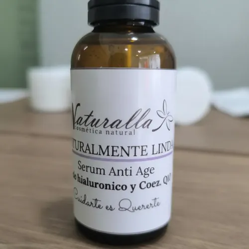 Serum Antiage C/ Q10 Y Acido Hialuronico. Naturalla