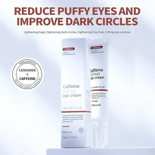 Crema Contorno Ojos Cafeína 20g Todo Tipo Piel 30+
