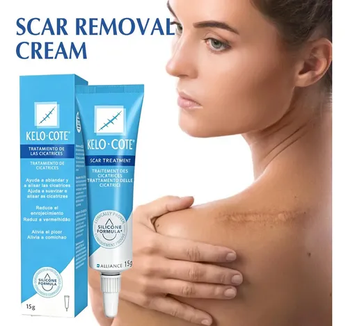 Crema En Gel Reparadora Para Queloides, Acné, Quemaduras Y C