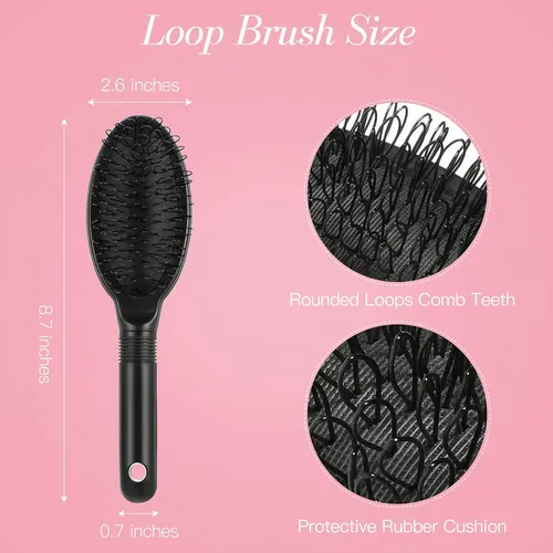 Set De Cepillos Para Extensiones De Cabello Boao Cepillo De