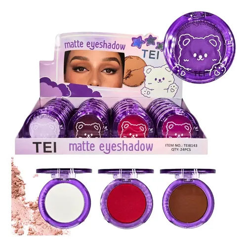 Sombra Para Ojos Tei Matte Eyeshadow Make Up X1 Colores
