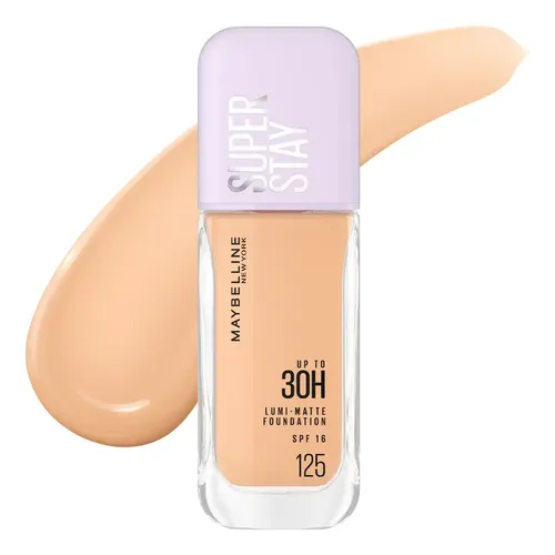Base De Maquillaje Superstay Lumi Matte Maybelline Tono 125