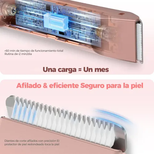 Depiladora Bikini For Mujer Doble Cabeza Eléctrica 2in1 Rt