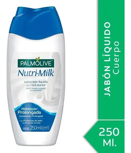 Jabón Líquido Corporal Palmolive Nutri-milk X 250 Ml